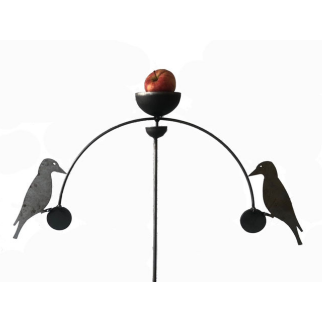 Bird Feeder Double Ball Wind Spinner/Rocker